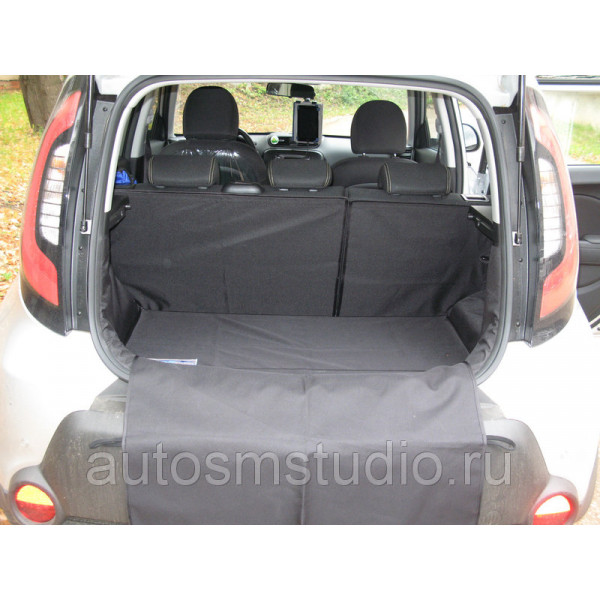 Чехол багажника Maxi для Kia Soul PS (2014-) (чёрный, серый)